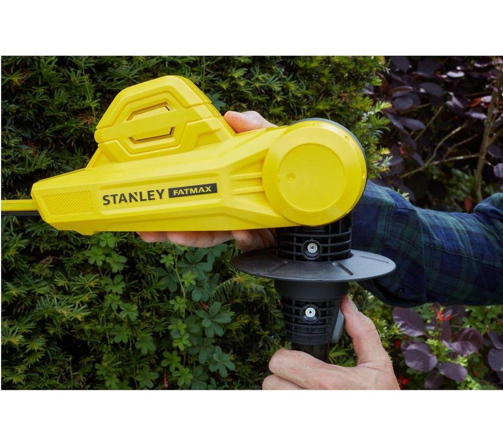STANLEY Fatmax V20 Cordless Pole Hedge Trimmer - Yellow & Black image number 3 of 8