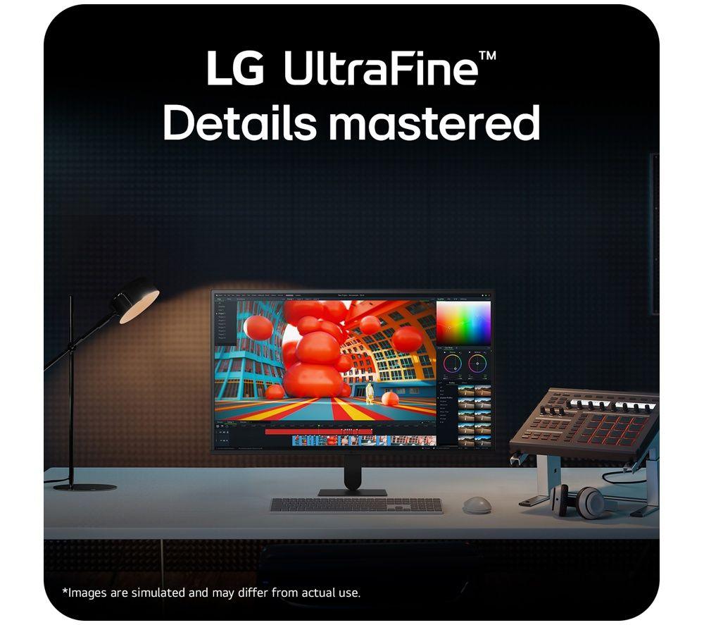 LG UltraFine 32U701B-B 4K Ultra HD 32" LCD Monitor - Black image number 3 of 8