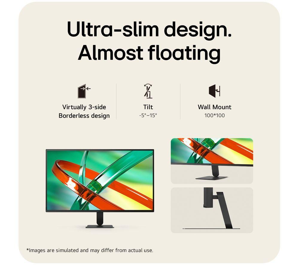 LG UltraFine 32U701B-B 4K Ultra HD 32" LCD Monitor - Black image number 8 of 8