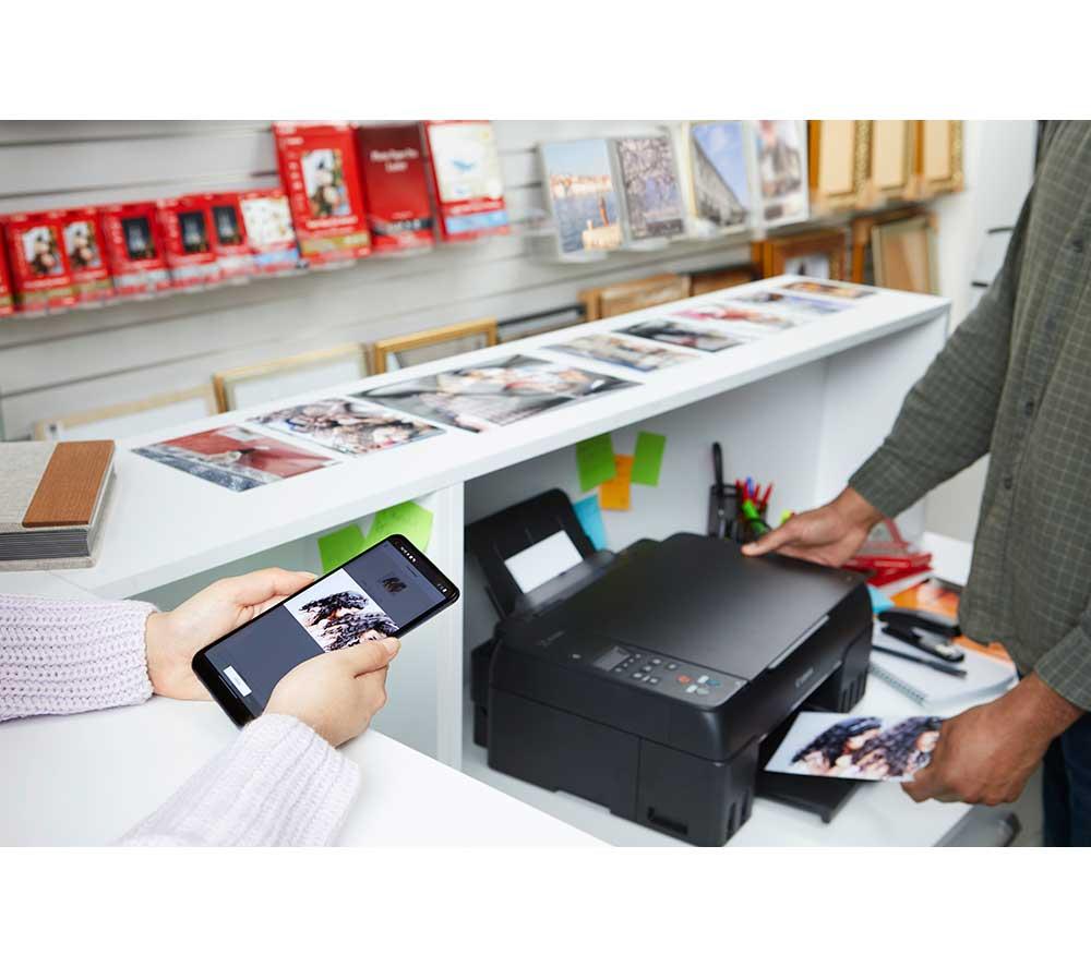 CANON PIXMA G650 Wireless MegaTank Photo Printer - Black image number 8 of 8