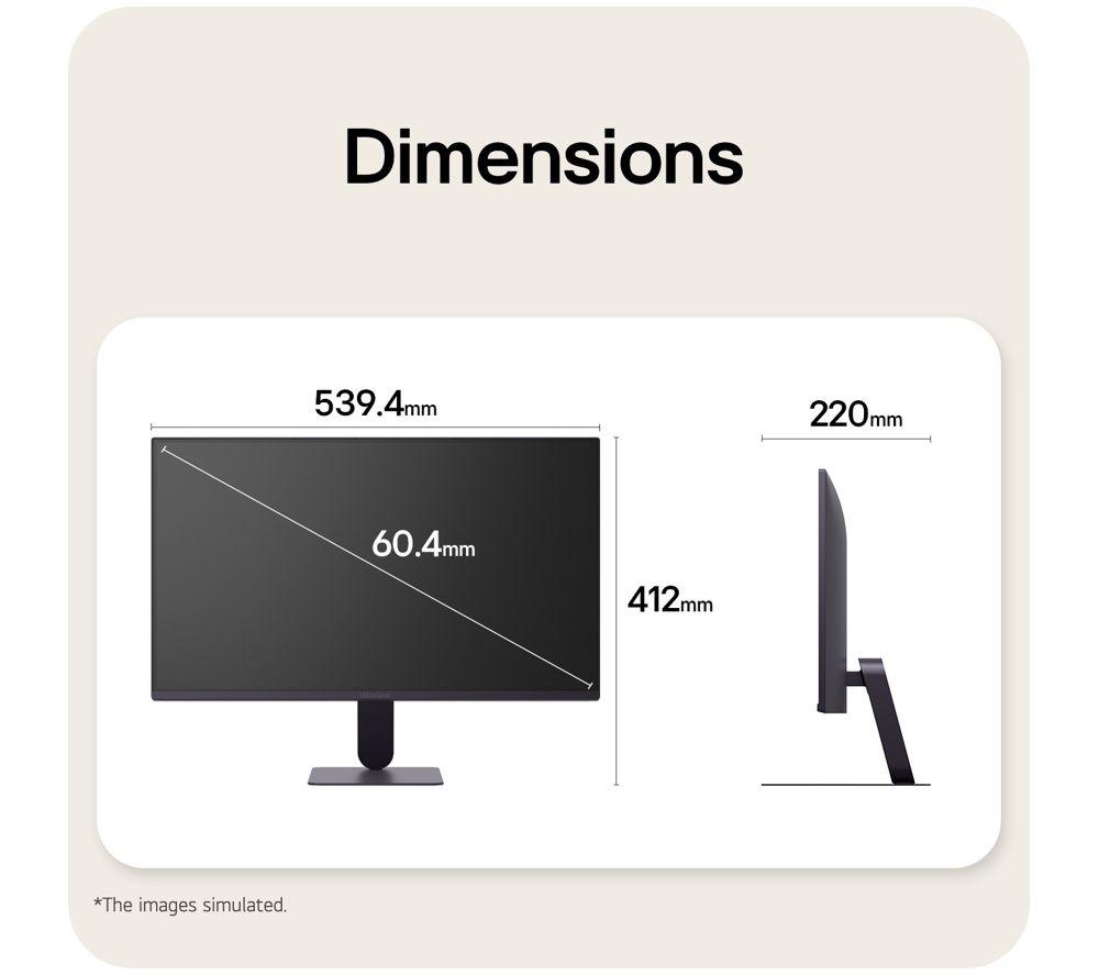 LG UltraGear 24G411B-B Full HD 24" IPS Monitor - Black image number 5 of 9