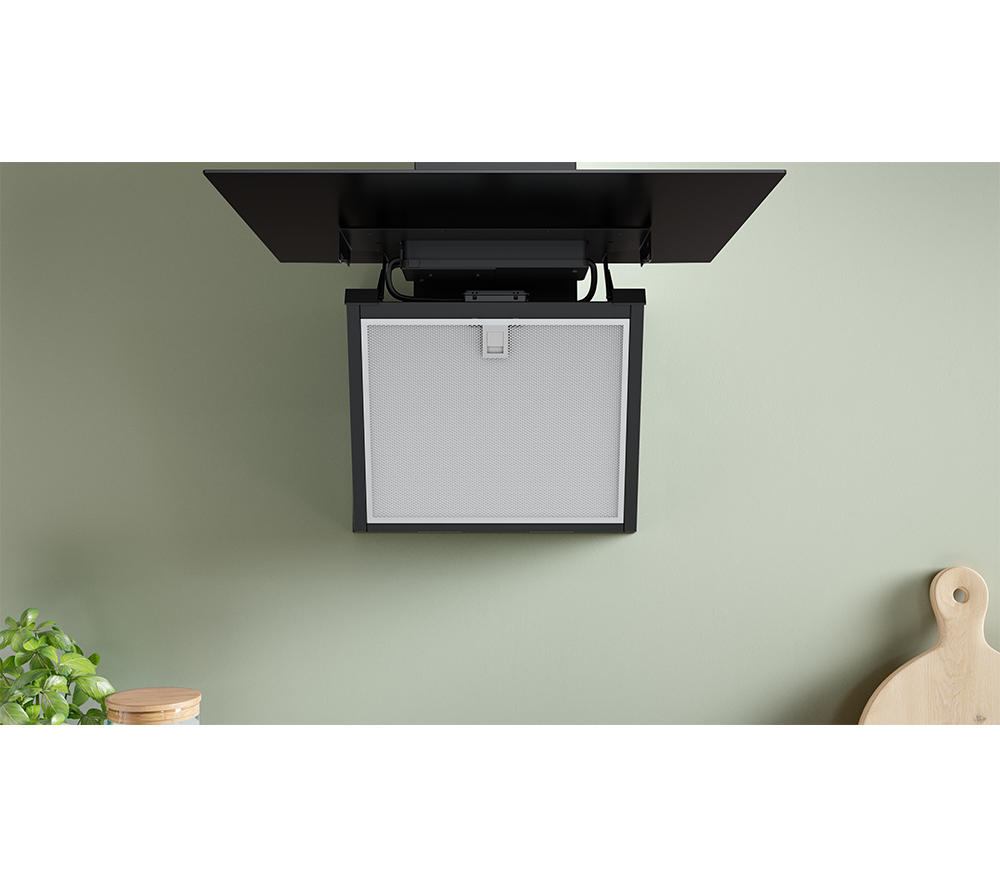 BOSCH Series 4 DWK65DF61B Chimney Cooker Hood - Black image number 5 of 12
