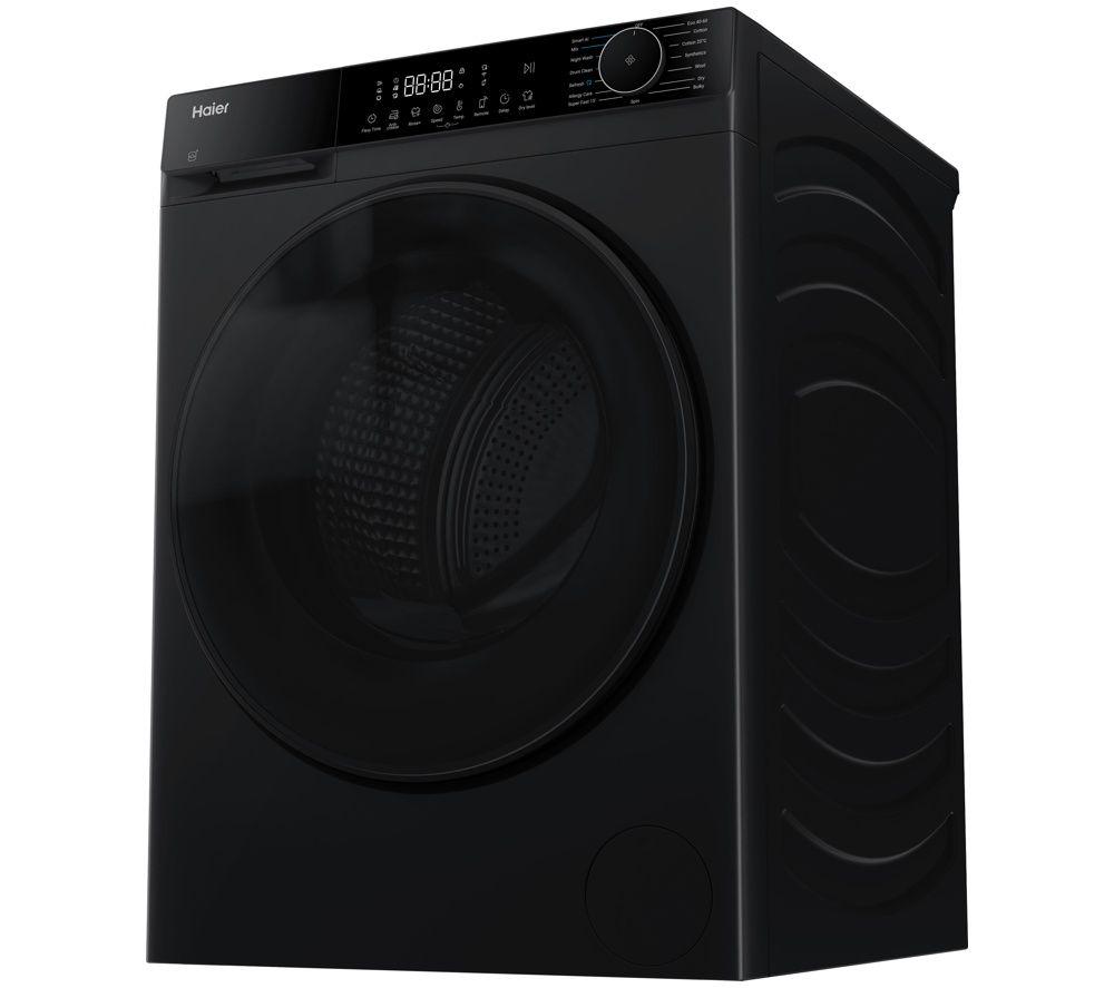 HAIER X Series 5 HWD10BP14357ABUK WiFi-enabled 10 kg Washer Dryer - Black Steel image number 6 of 7