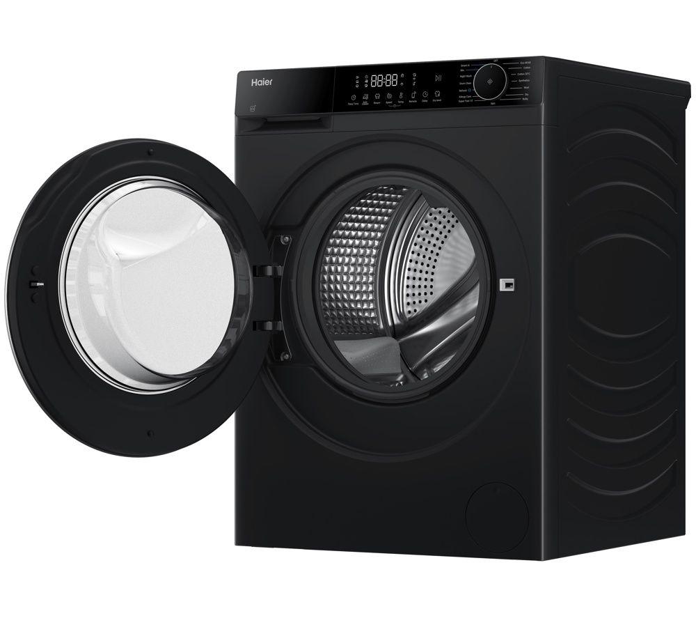 HAIER X Series 5 HWD10BP14357ABUK WiFi-enabled 10 kg Washer Dryer - Black Steel image number 7 of 7