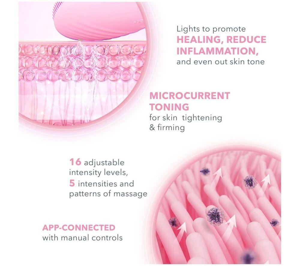 FOREO Luna 4 Plus Facial Cleansing Device - Normal Skin, Pink image number 2 of 6
