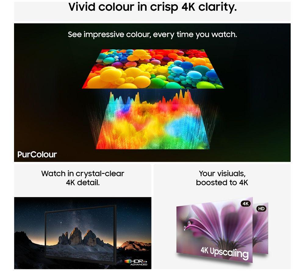 SAMSUNG U8000H 50" Crystal UHD 4K HDR Smart TV 2026 - UE50U8000H image number 2 of 4