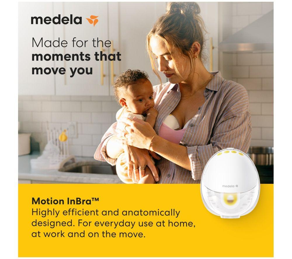 MEDELA Motion InBra Single Electric Breast Pump - White image number 4 of 4