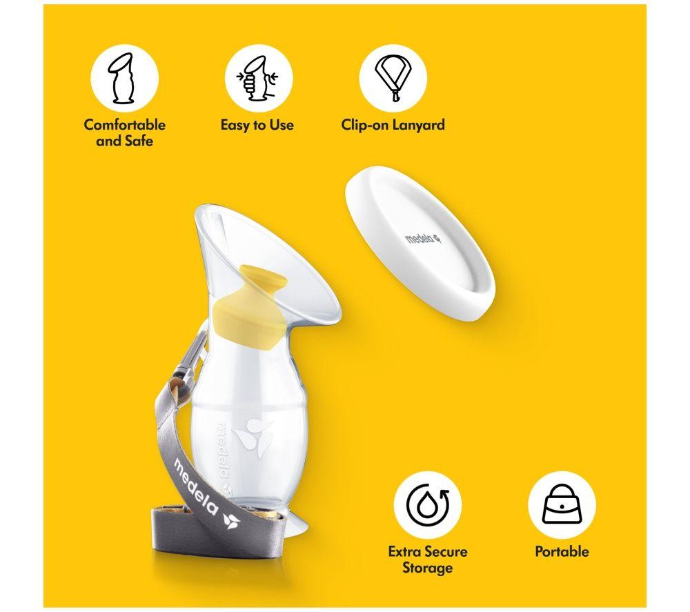 MEDELA Silicone Breast Milk Collector - White image number 3 of 3