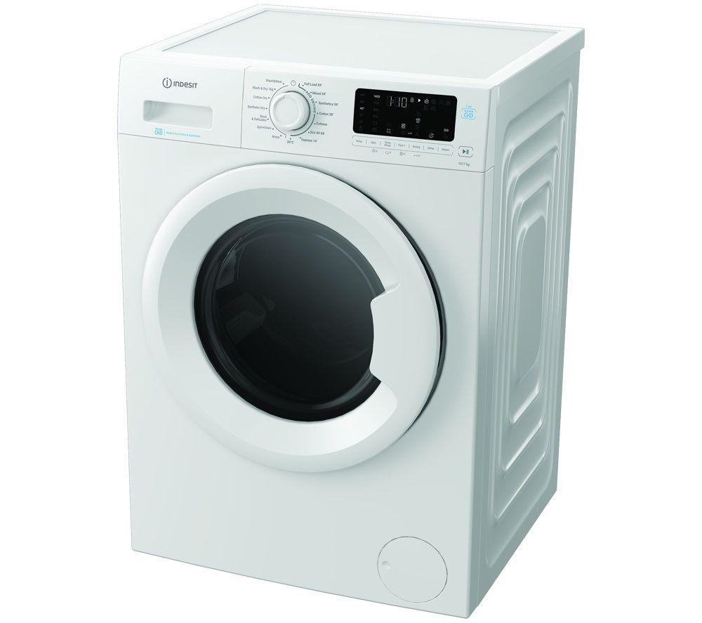 INDESIT Steam Push&Go IDP 10747 UK 10 kg Washer Dryer - White image number 4 of 11