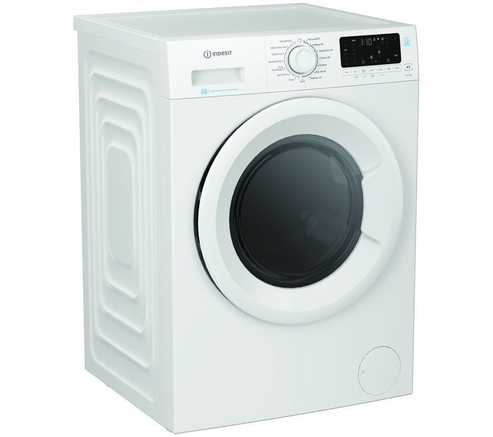 INDESIT Steam Push&Go IDP 10747 UK 10 kg Washer Dryer - White image number 5 of 11
