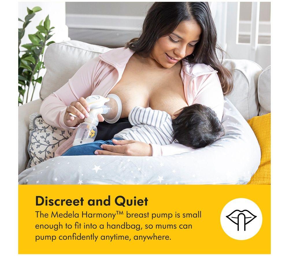 MEDELA Harmony Flex Manual Breast Pump - Yellow image number 5 of 5
