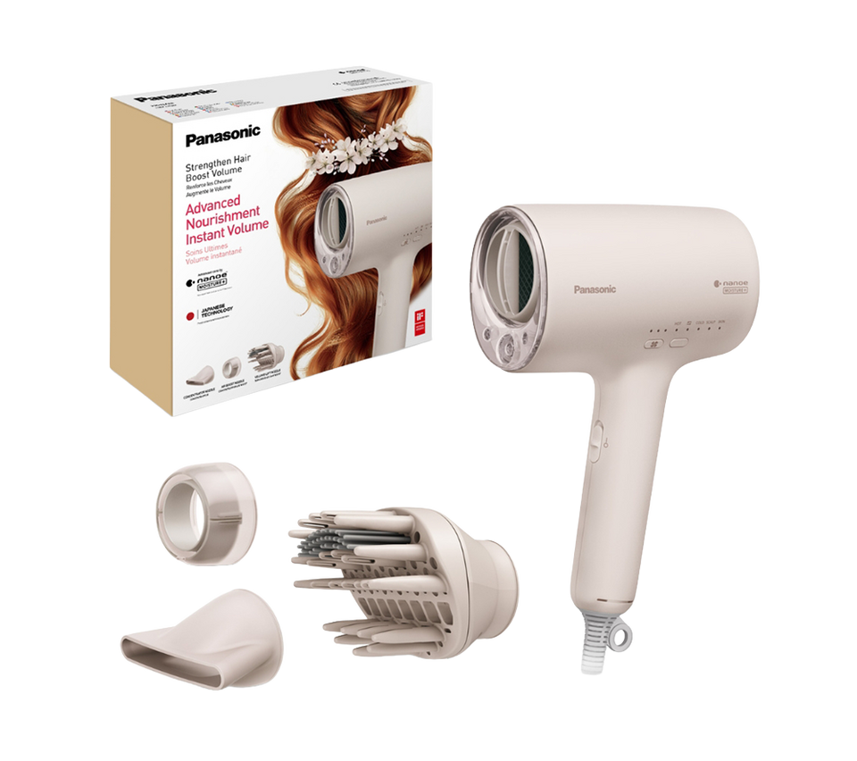 PANASONIC Nanoe Moisture+ & Mineral EH-NA0L-P895 Volumising Hair Dryer - Sakura Pink