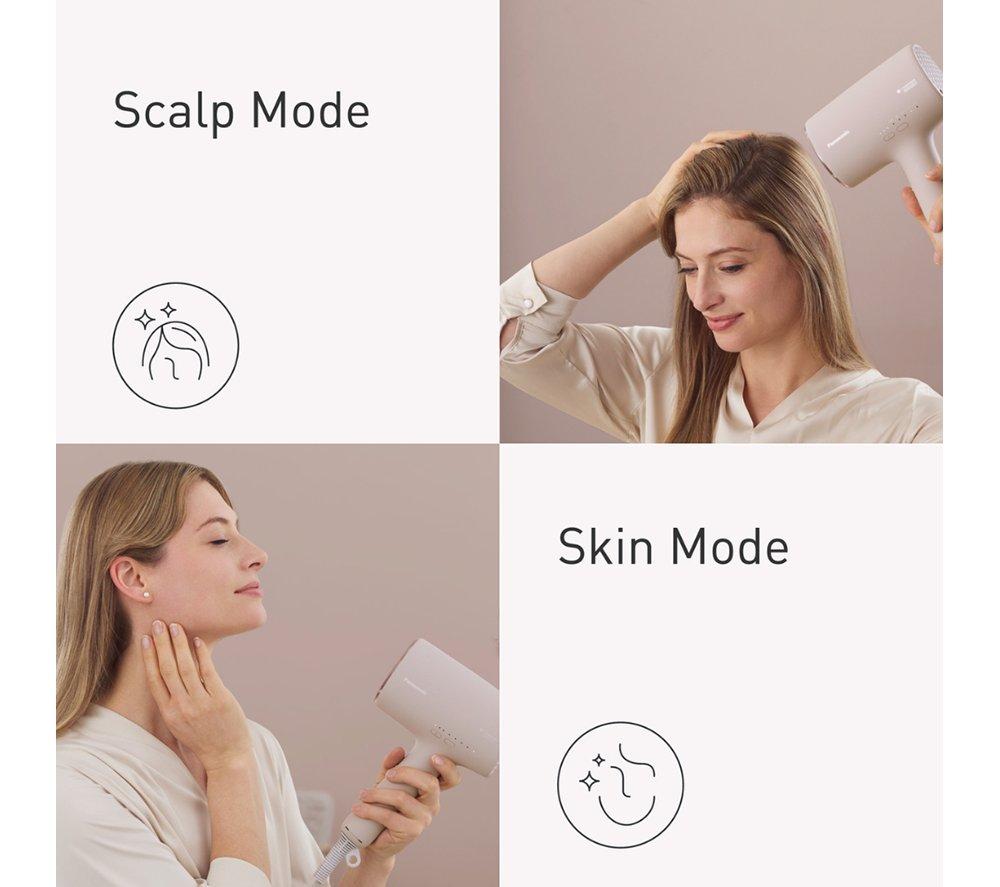 PANASONIC Nanoe Moisture+ & Mineral EH-NA0L-P825 Volumising Hair Dryer - Sakura Pink image number 8 of 10