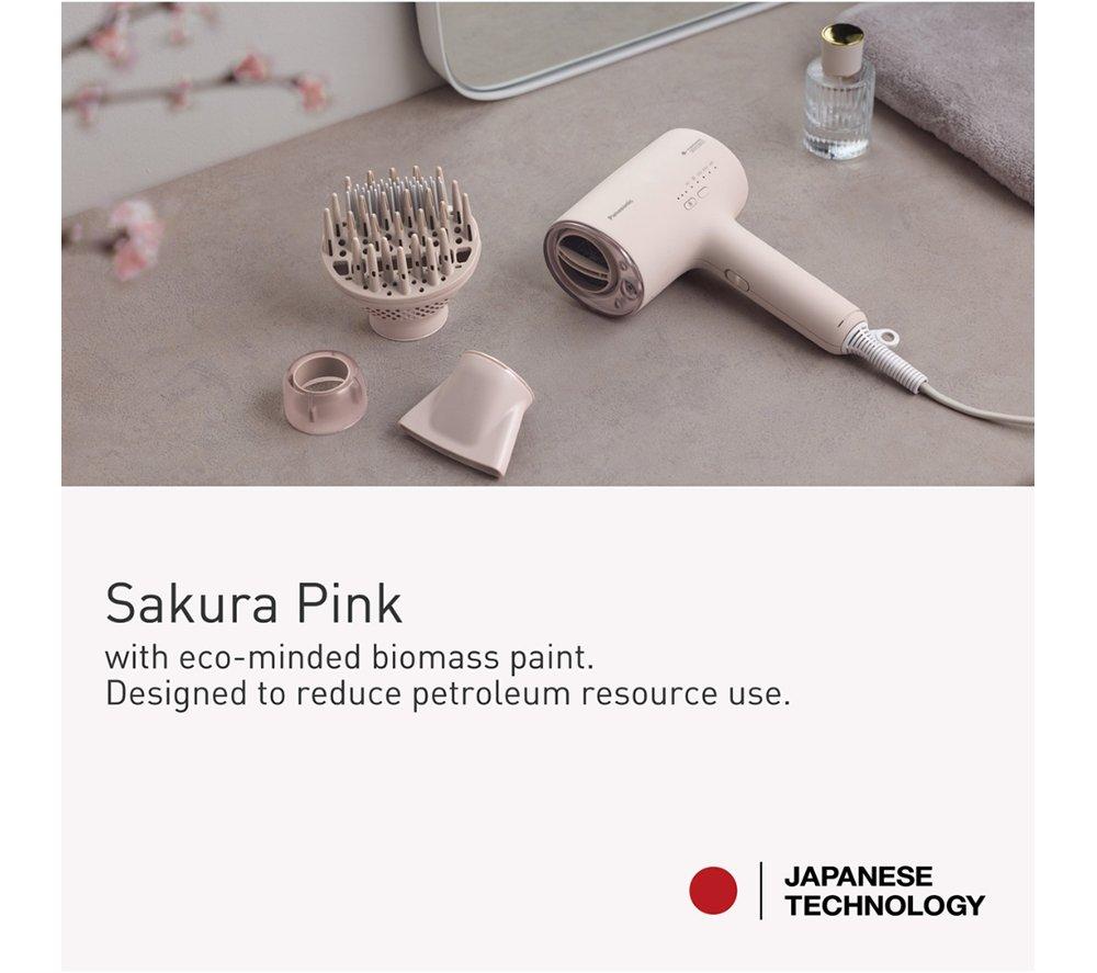 PANASONIC Nanoe Moisture+ & Mineral EH-NA0L-P825 Volumising Hair Dryer - Sakura Pink image number 10 of 10