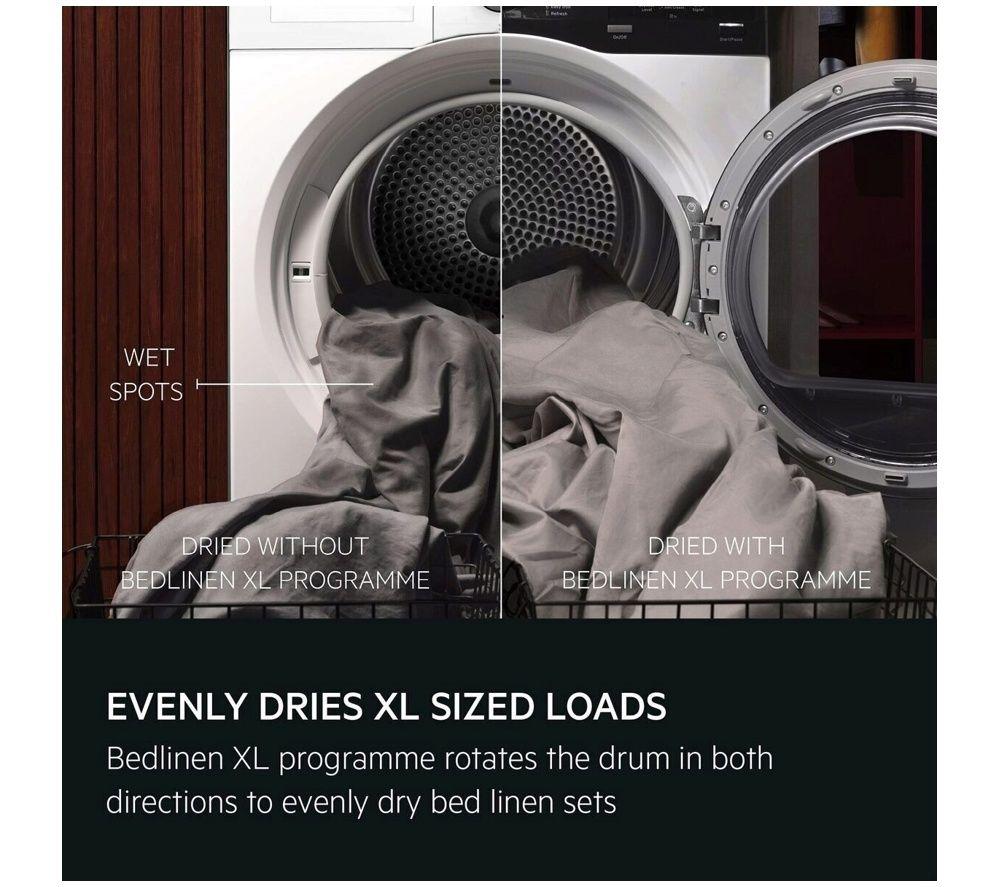 AEG 7000 SensiDry TE718D4B 8 kg Heat Pump Tumble Dryer - White image number 6 of 7