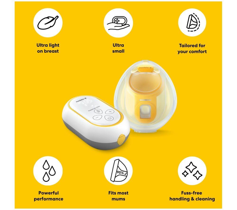 MEDELA Freestyle Mini Single Electric Breast Pump - White image number 4 of 4