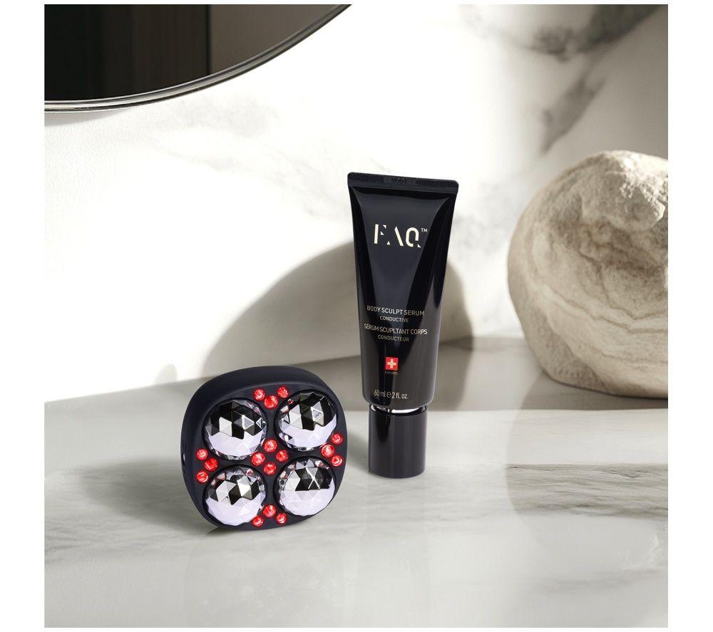 FOREO FAQ 411 Microcurrent Red LED Body Toning Device - Black image number 4 of 6