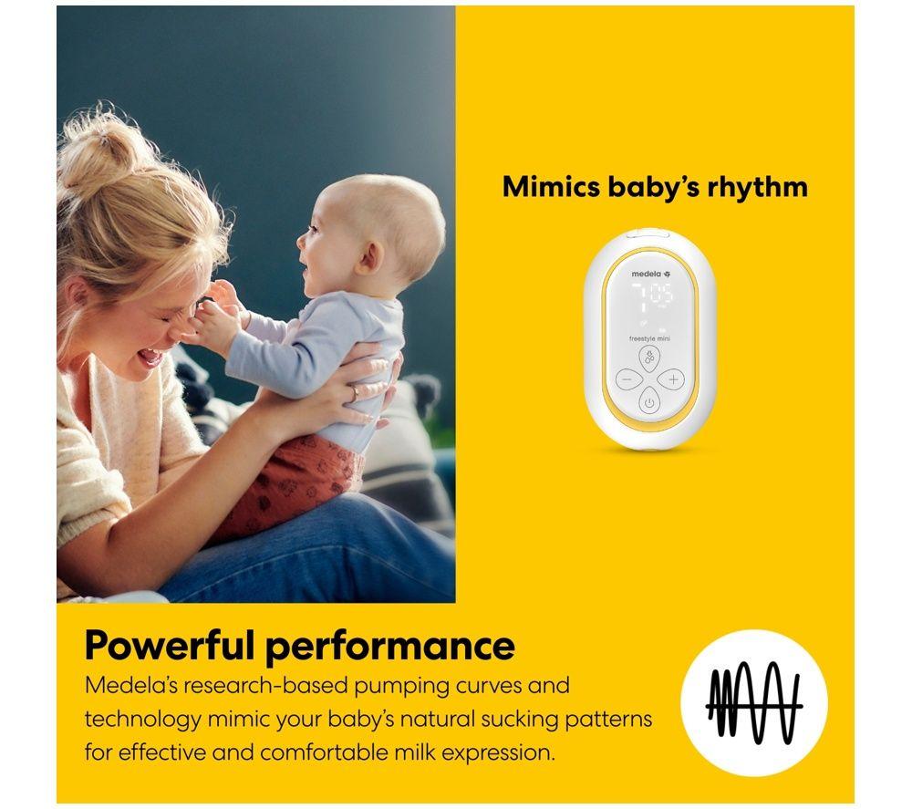 MEDELA Freestyle Mini Classic Single Electric Breast Pump - White image number 5 of 5