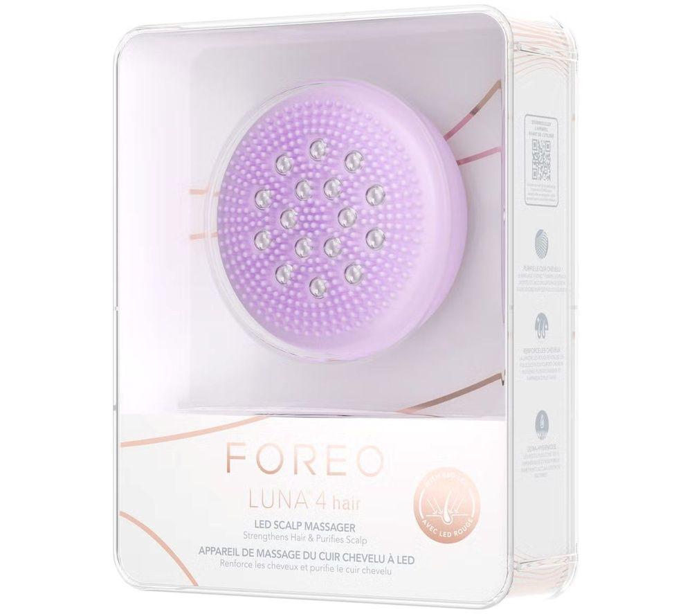 FOREO Luna 4 Hair LED Scalp Massager - Lavender image number 4 of 5