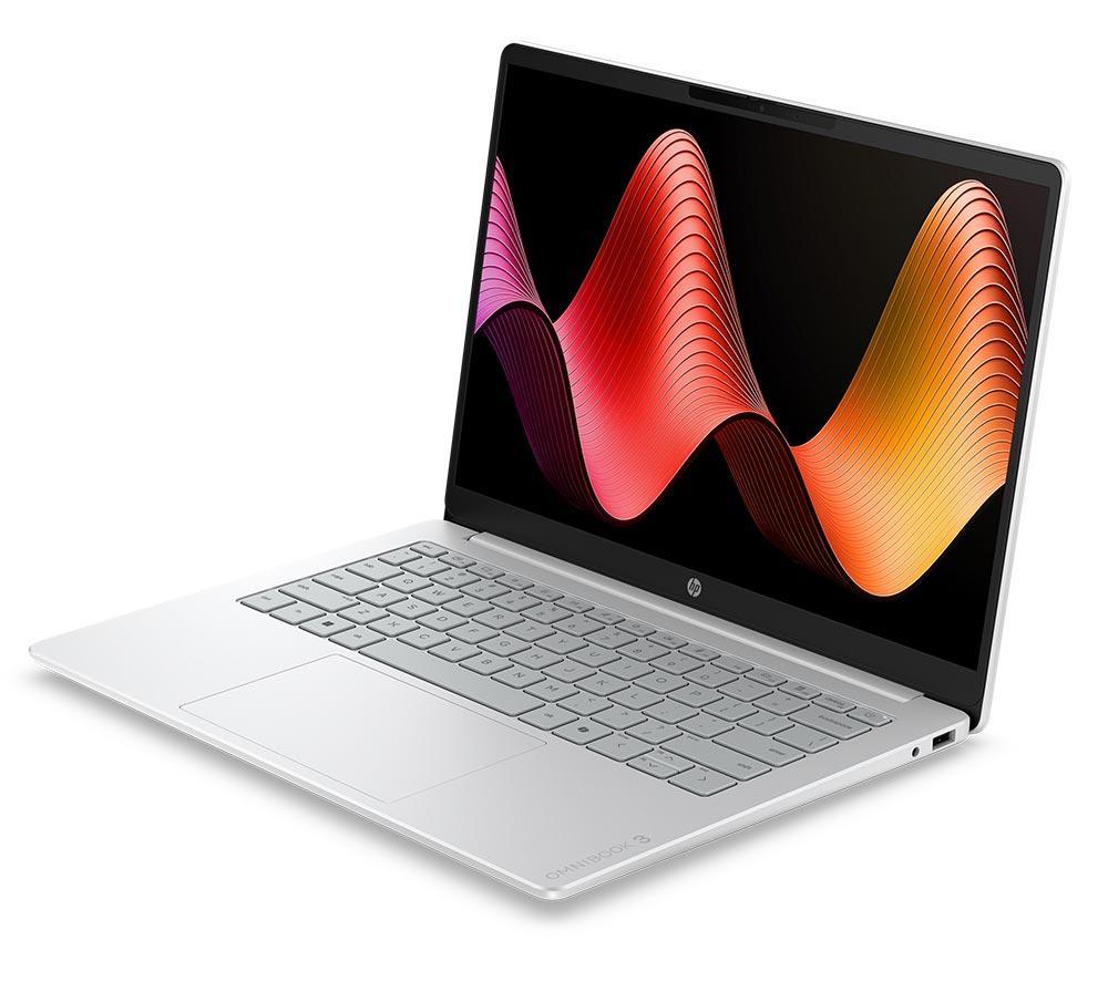HP OmniBook 3 AI 14" Laptop - Intel&reg; Core&trade; 3, 512 GB SSD, Silver image number 17 of 20