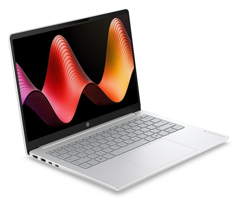 HP OmniBook 3 AI 14" Laptop - Intel&reg; Core&trade; 3, 512 GB SSD, Silver image number 18 of 20
