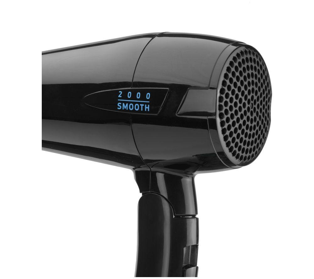 TRESEMME 5549U Folding Travel 2000 Hair Dryer with Hair Brush - Black image number 5 of 6