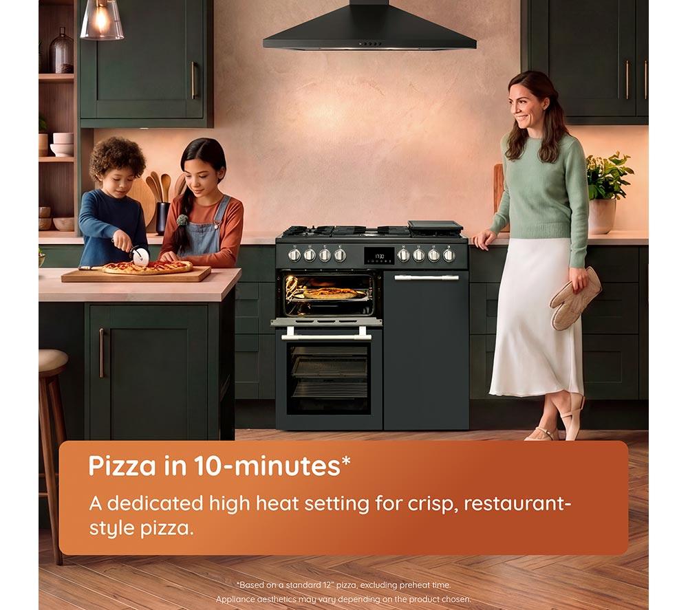 HOTPOINT RH100FA21BX 100 cm Dual Fuel Range Cooker - Stainless Steel image number 11 of 16
