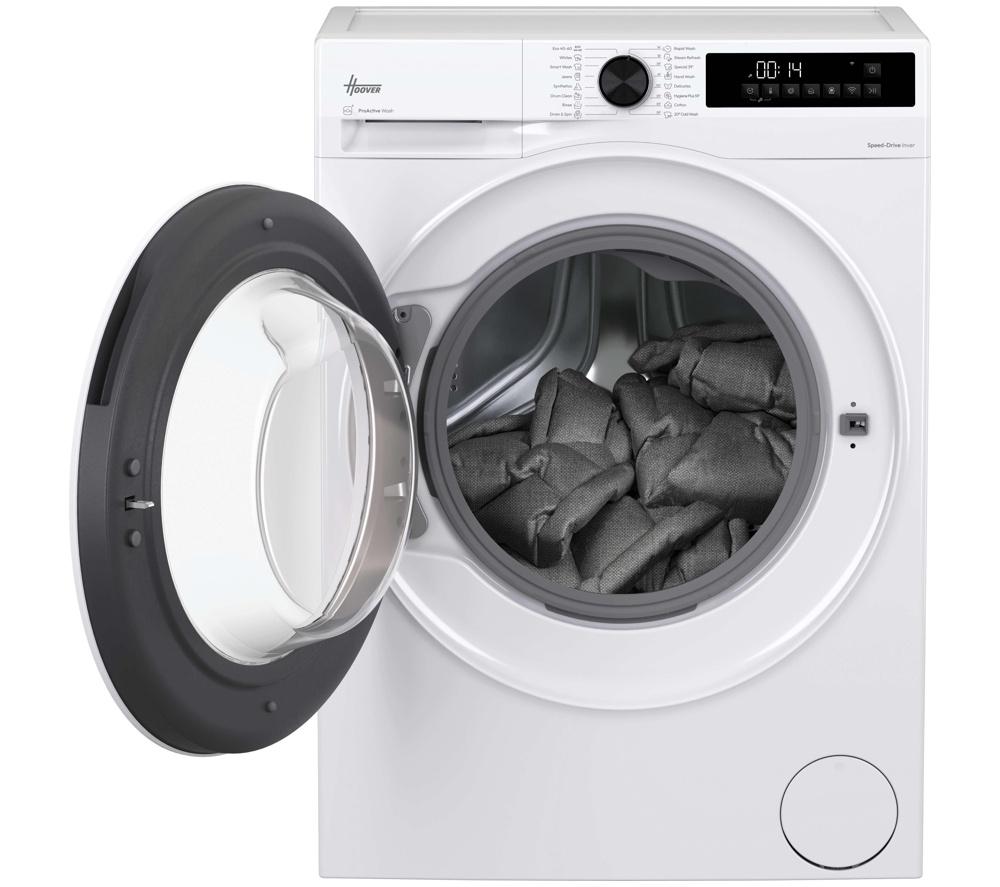 HOOVER Pro Wash Series 3 HBR 68SBL9-80 WiFi-enabled 8 kg 1600 Spin Washing Machine - White image number 2 of 5