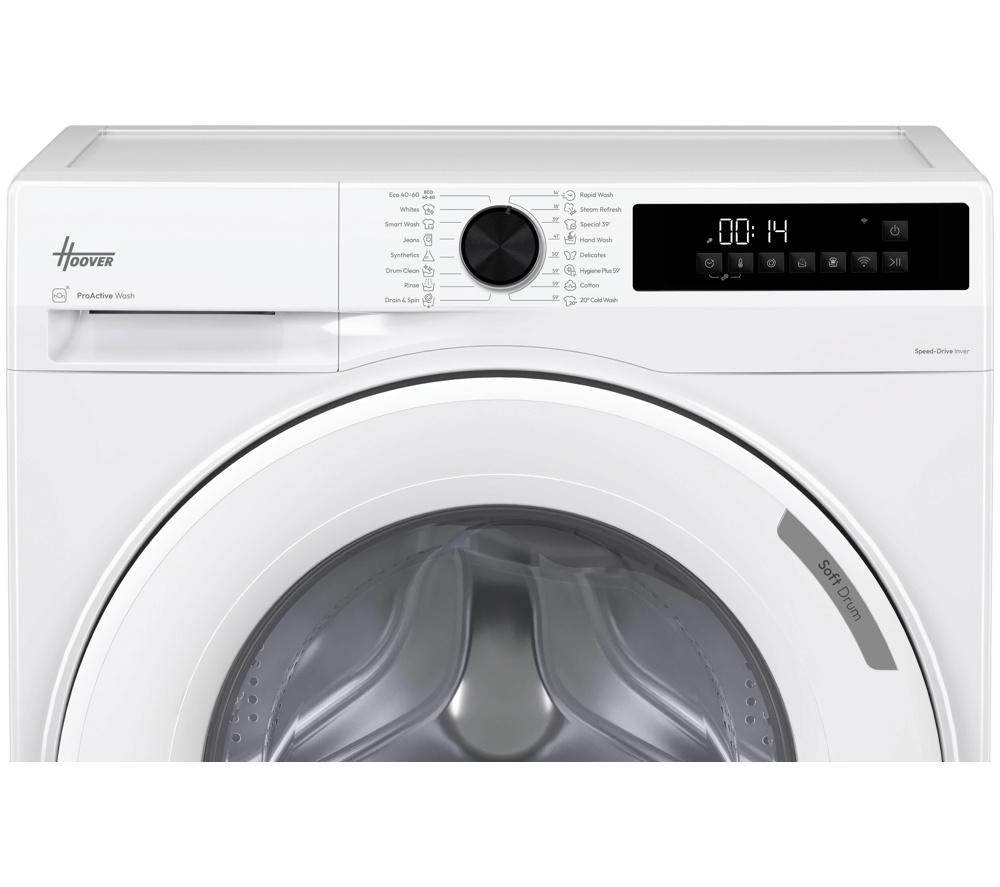 HOOVER Pro Wash Series 3 HBR 68SBL9-80 WiFi-enabled 8 kg 1600 Spin Washing Machine - White image number 3 of 5