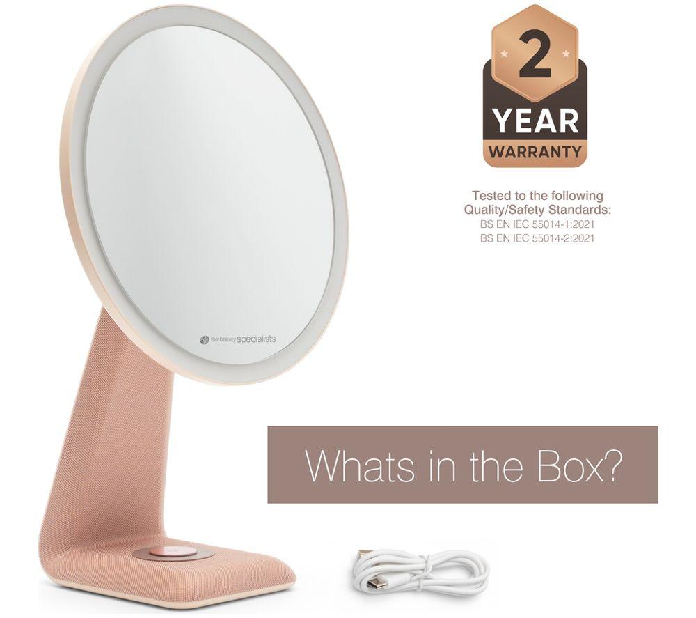 RIO High-Performance Makeup Mirror - Dusky Pink image number 7 of 7