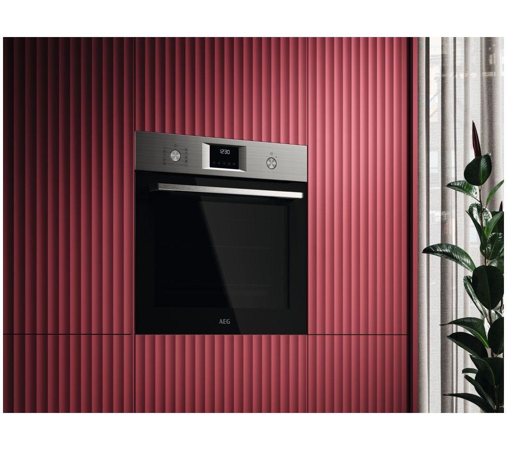 AEG OU5PB40SM Electric Pyrolytic Oven - Stainless Steel image number 2 of 5