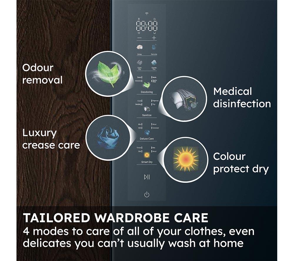 HAIER Couture Care Collection 11 CCE L02LU1-UK Clothes Drying Closet - Graphite image number 10 of 15
