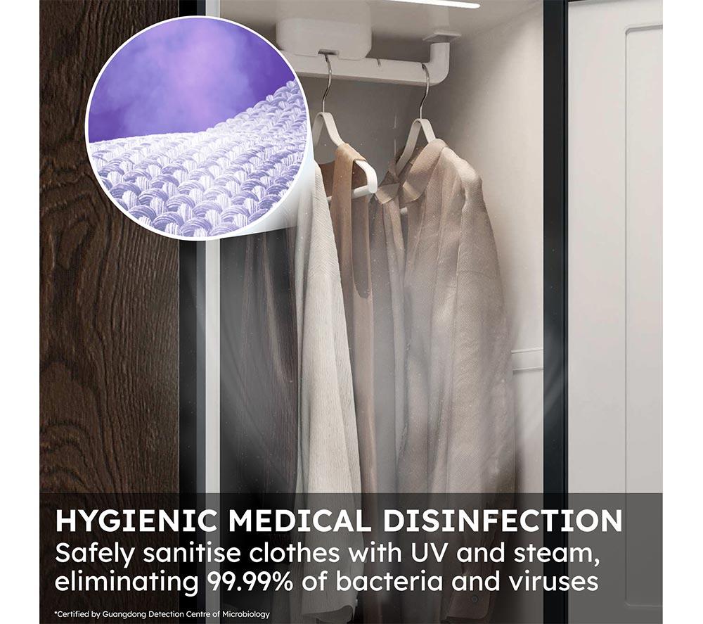 HAIER Couture Care Collection 11 CCE L02LU1-UK Clothes Drying Closet - Graphite image number 12 of 15