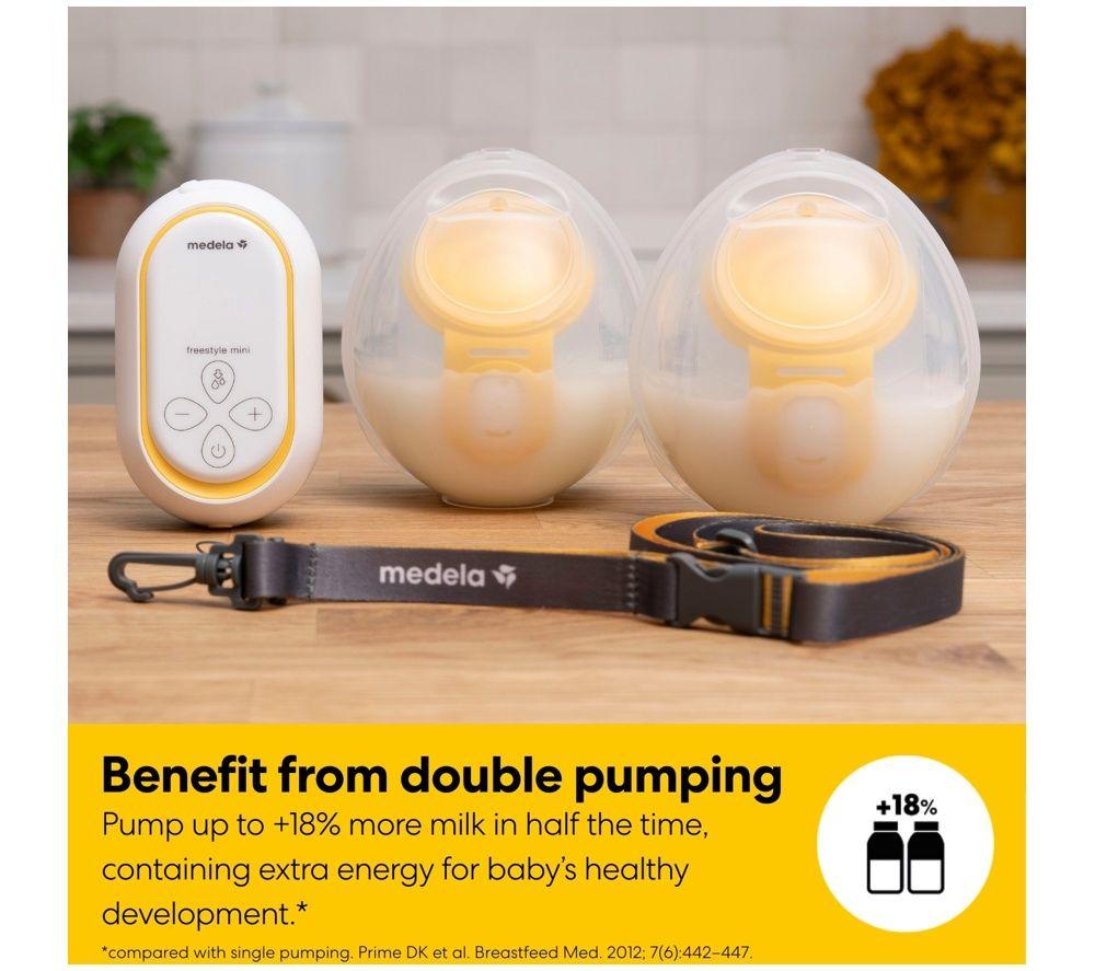 MEDELA Freestyle Mini Double Electric Breast Pump - White image number 6 of 6