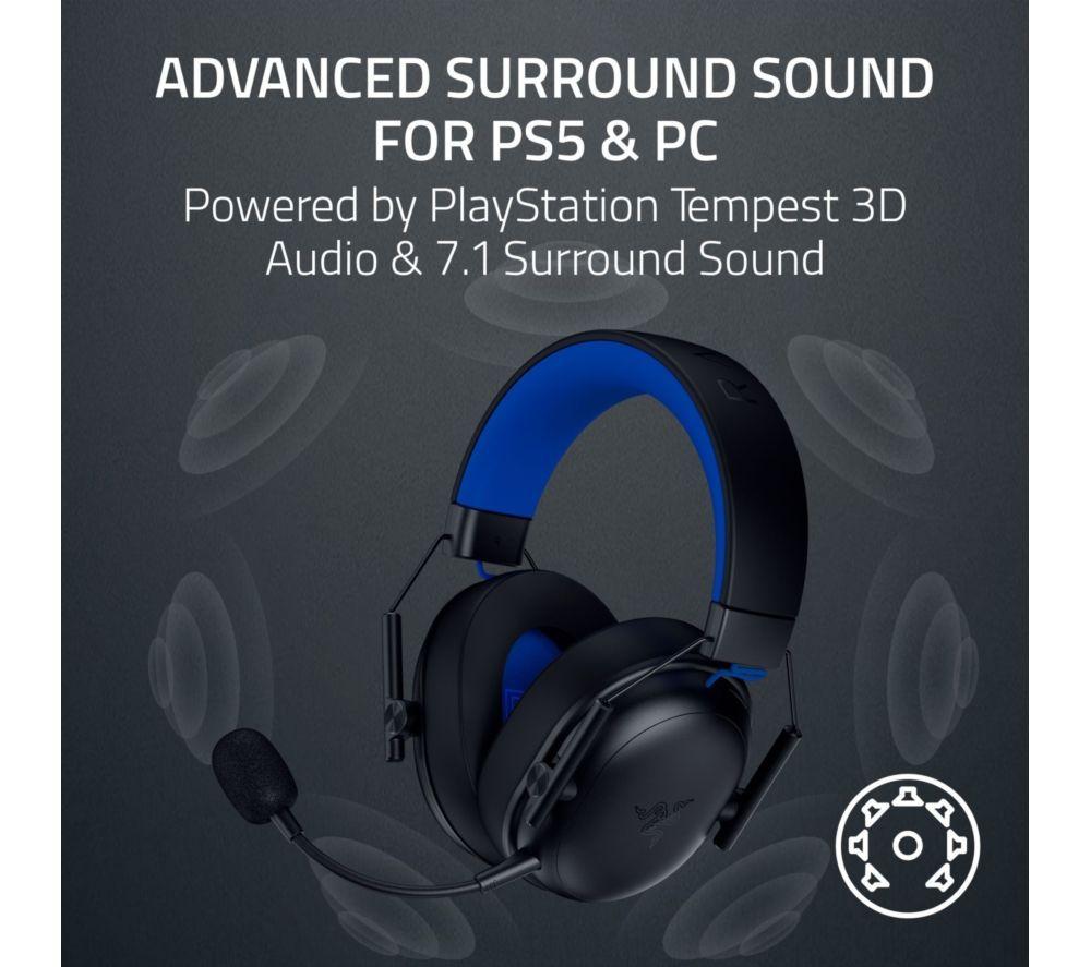 RAZER Raiju V3 Pro Controller for PS5 & BlackShark V3 X Wireless Gaming Headset for PlayStation Bundle image number 3 of 11