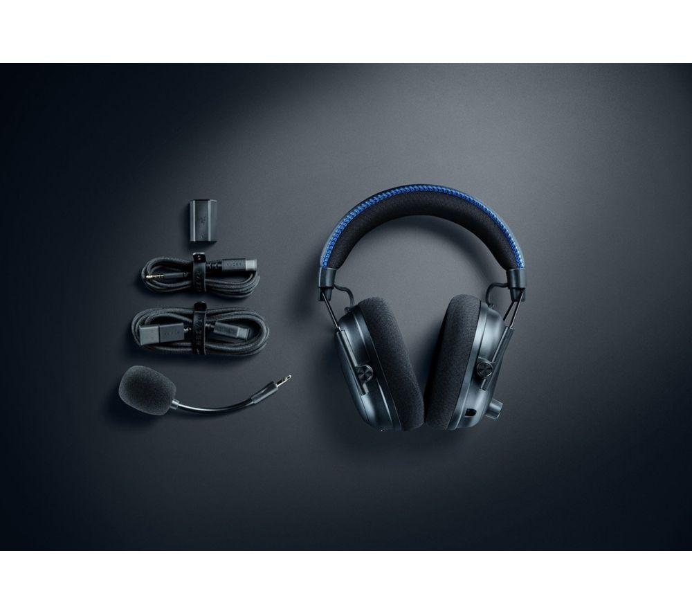 RAZER BlackShark V3 Pro Wireless 7.1 Gaming Headset & Raiju V3 Pro Controller for PlayStation Bundle image number 10 of 11