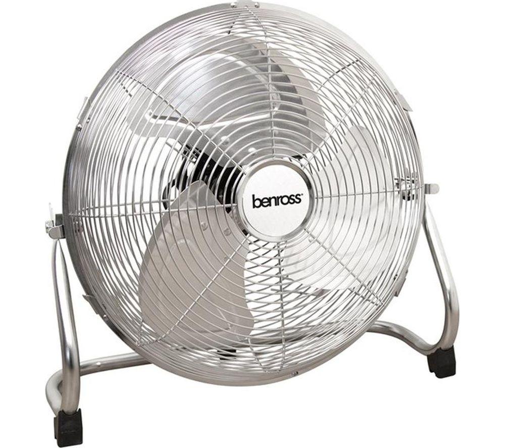 BENROSS 14" Desk Fan - Chrome image number 2 of 5
