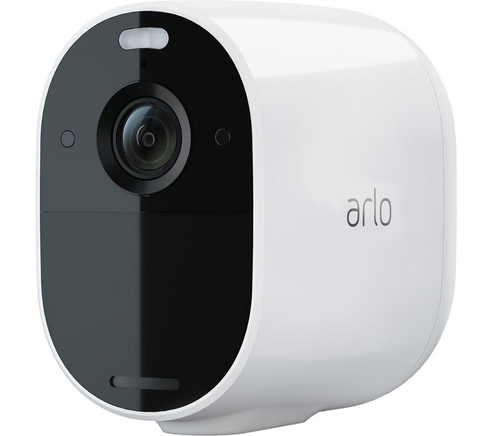 ARLO Essential 3 2K 1080p WiFi Security Camera System - 2 Cameras, White
