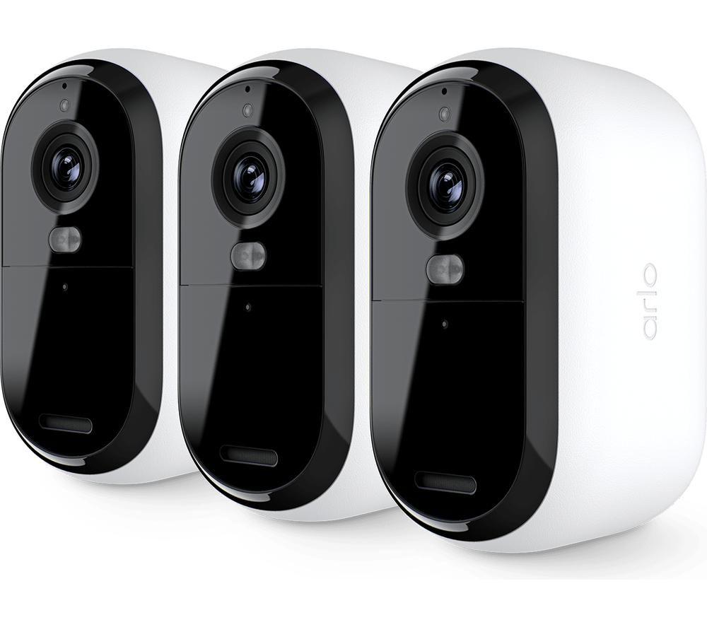 ARLO Essential 3 2K 1080p WiFi Security Camera System - 2 Cameras, White image number 8 of 8