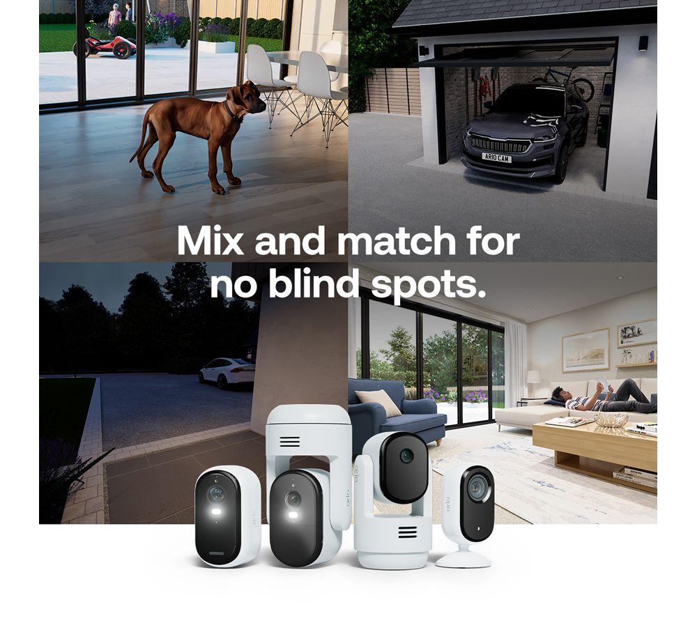 ARLO Essential 2K WiFi Security Camera - 2 Cameras, White & Black image number 9 of 11