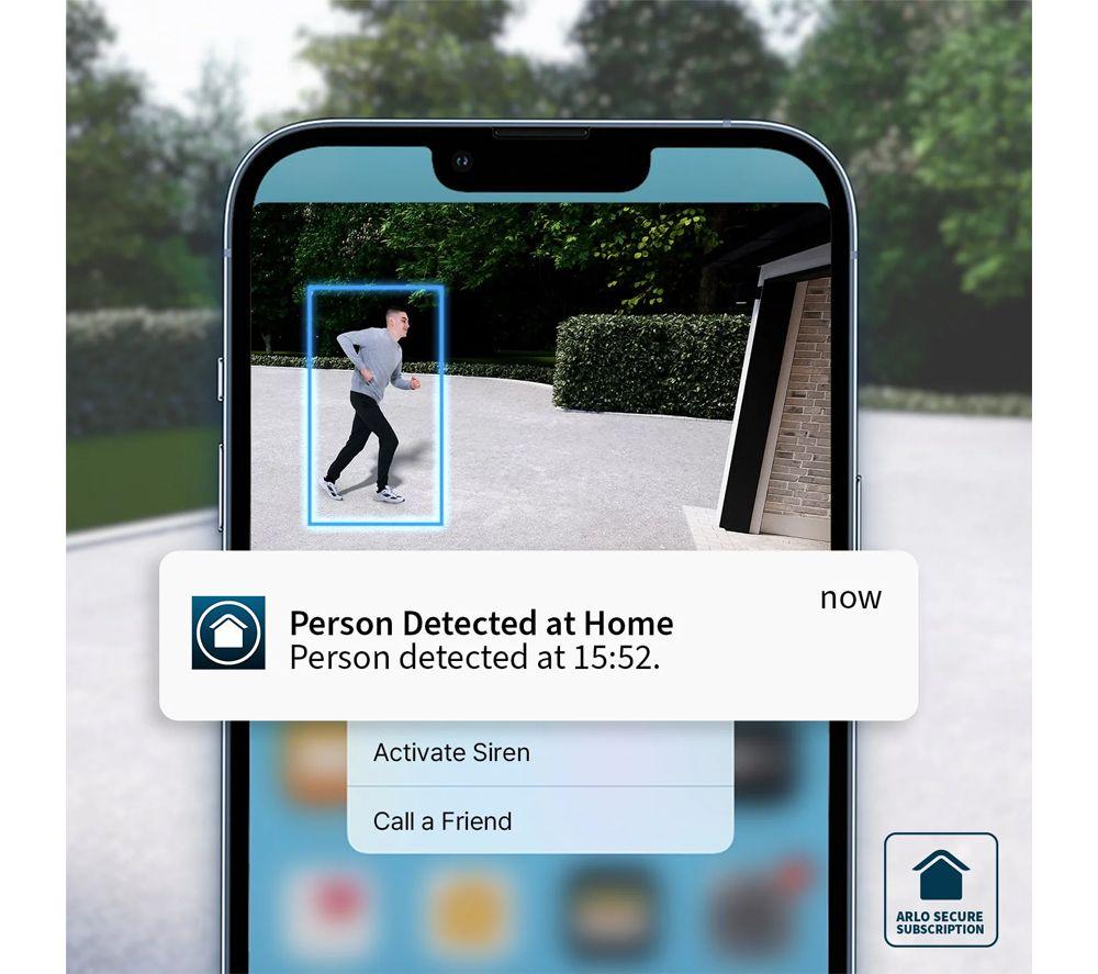 ARLO AVD4001-100EUS 2K Wireless Video Doorbell image number 4 of 8