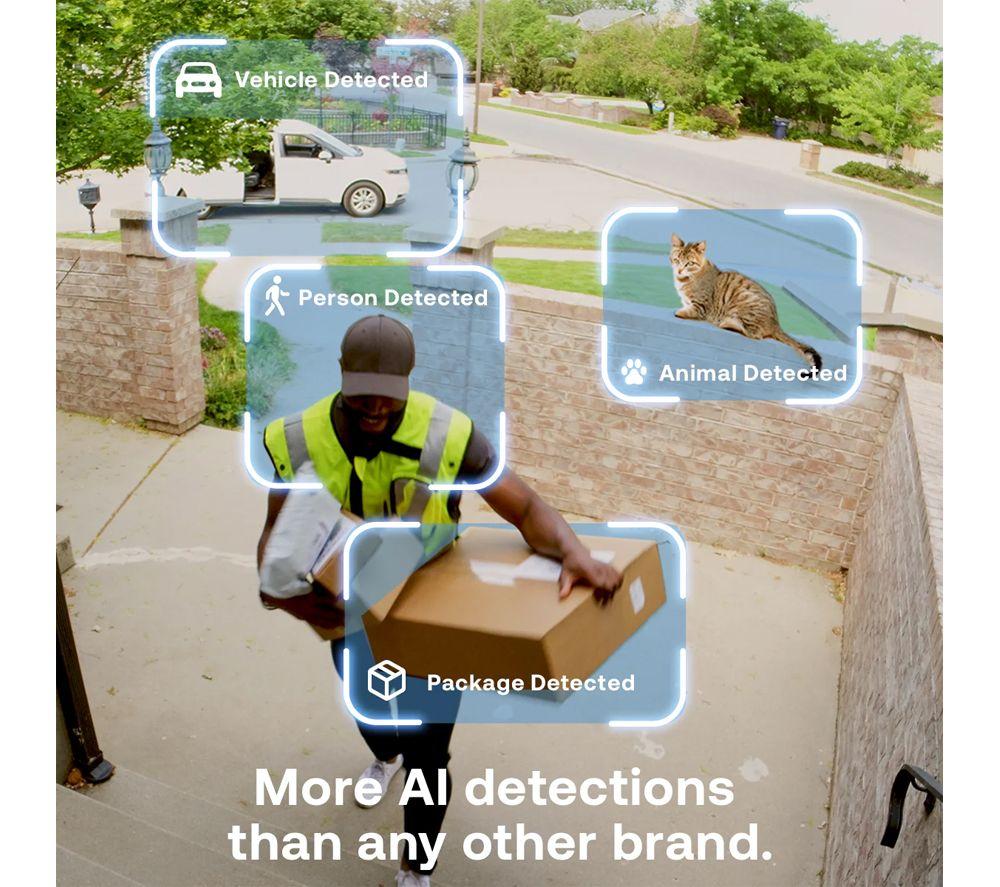 ARLO Pro 6 2K HDR WiFi Security Camera System - 2 Cameras, White image number 3 of 7