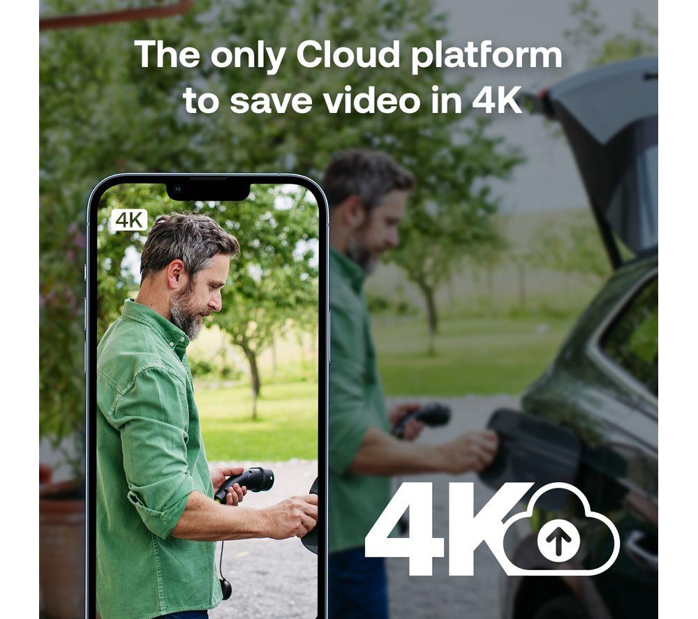ARLO Ultra 3 4K Ultra HD WiFi Security Camera & Solar Panel Kit - 4 Cameras, White image number 11 of 12