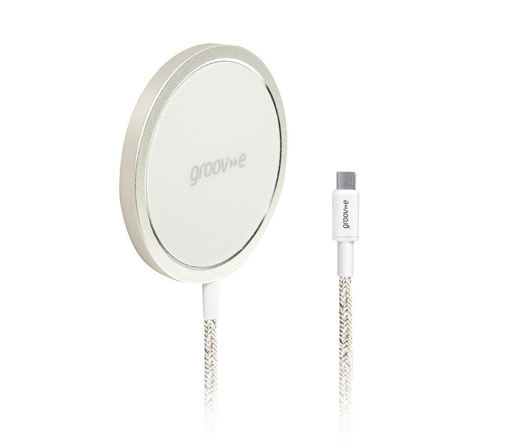 GROOV-E GV-MA141-WE Wireless Charging Pad image number 2 of 3