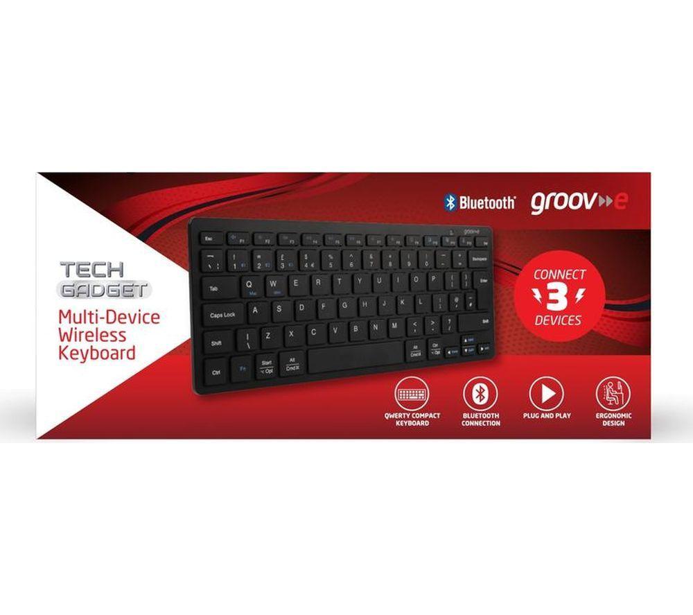 GROOV-E GV-PC22-BK Wireless Keyboard - Black image number 5 of 5
