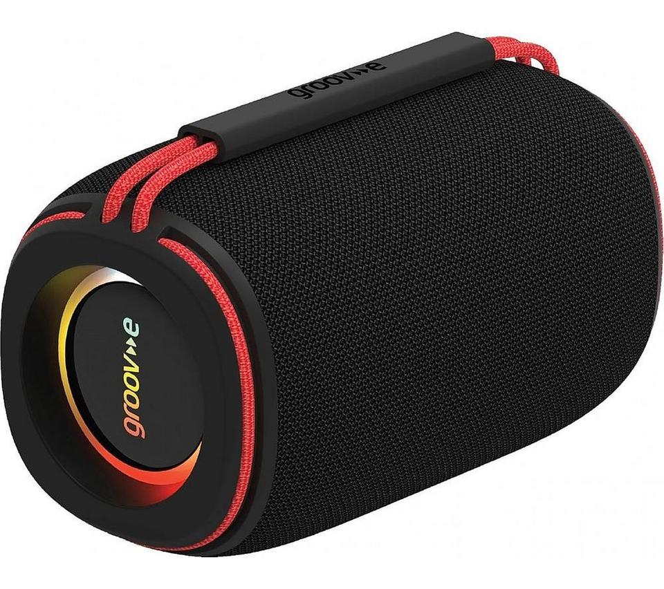 GROOV-E Wave Spark Portable Bluetooth Speaker - Black