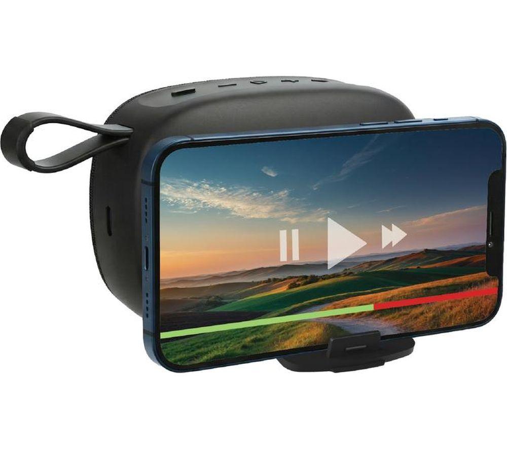 GROOV-E Wave Duo Portable Bluetooth Speaker - Black image number 4 of 5