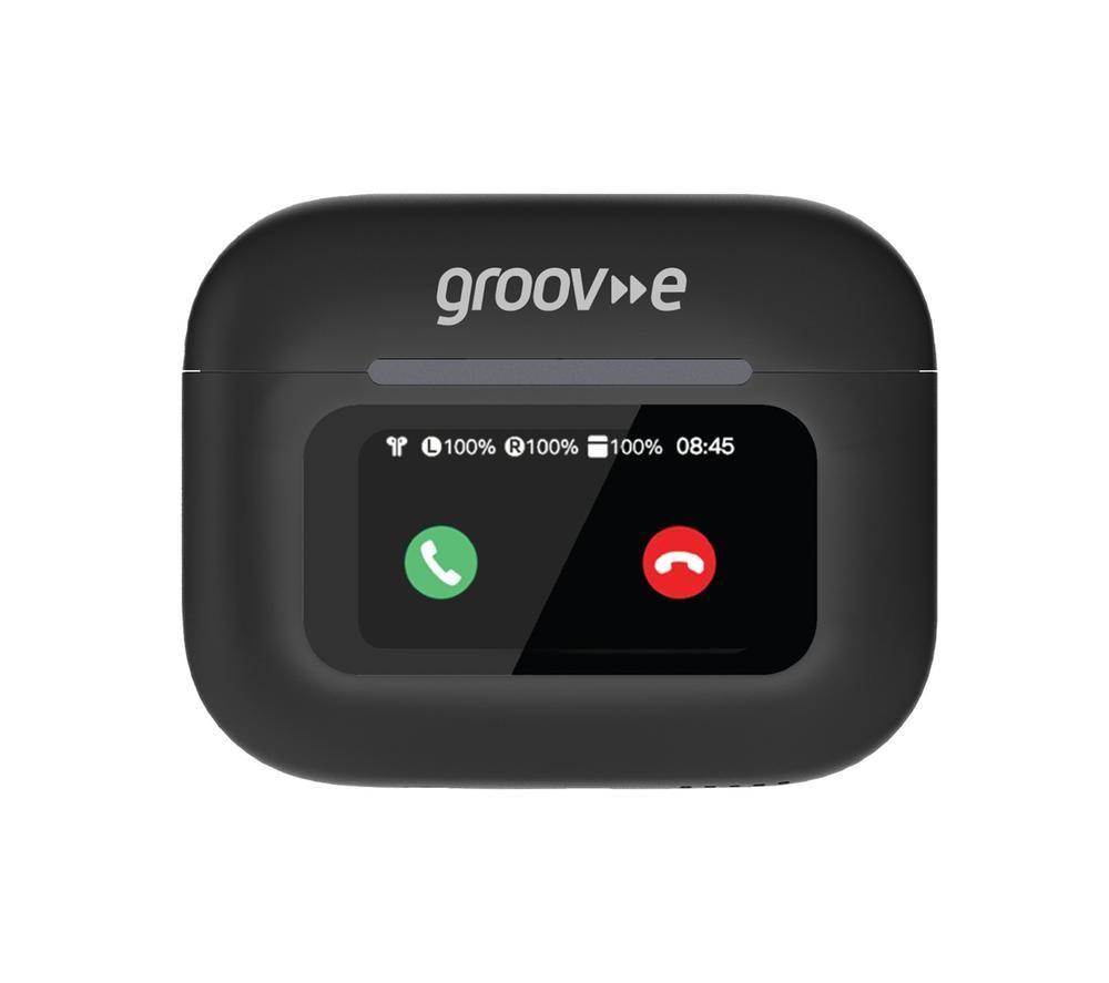 GROOV-E Neo Buds Wireless Bluetooth Noise-Cancelling Earphones - Black image number 3 of 7