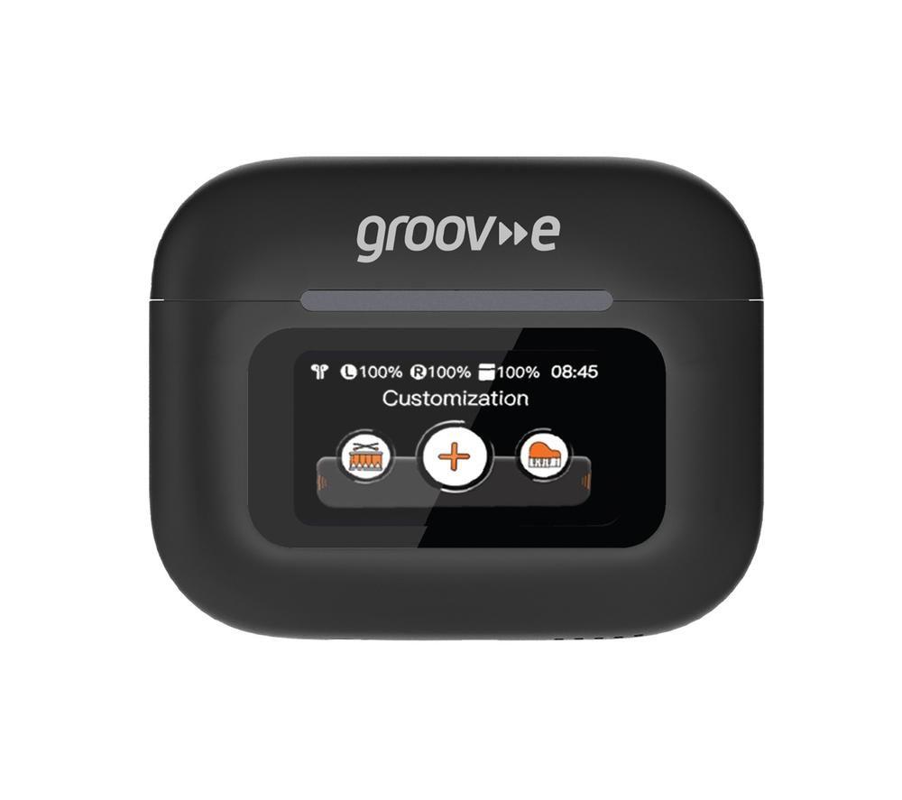 GROOV-E Neo Buds Wireless Bluetooth Noise-Cancelling Earphones - Black image number 7 of 7