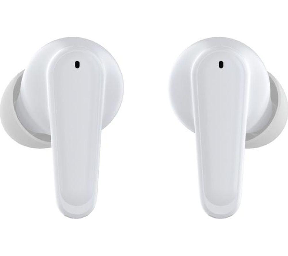 GROOV-E Flex Buds Wireless Bluetooth Noise-Cancelling Earbuds - White image number 3 of 6